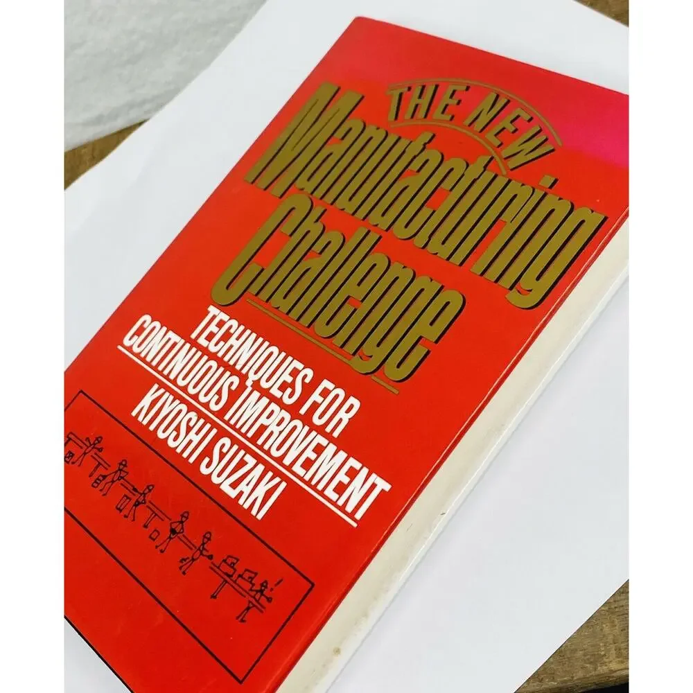 The New Manufacturing Challenge by Suzaki, Kiyoshi Techniques improvement 1987
